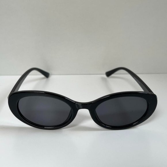 Vintage unique retro style black round clout goggles sunglasses - Picture 5 of 5